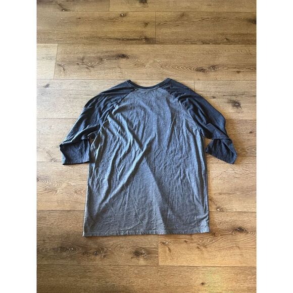 Nike Sportswear Mens Gray 3/4 Sleeve Giants Baseball Shirt Size 2XL - Picture 2 of 3